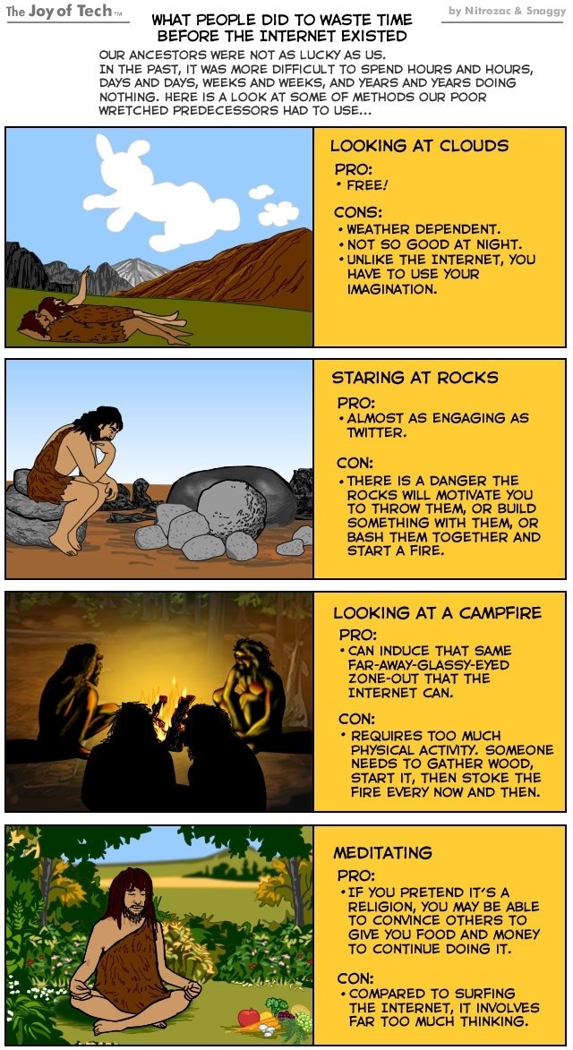 Ovako su ljudi tratili vrijeme prije interneta!