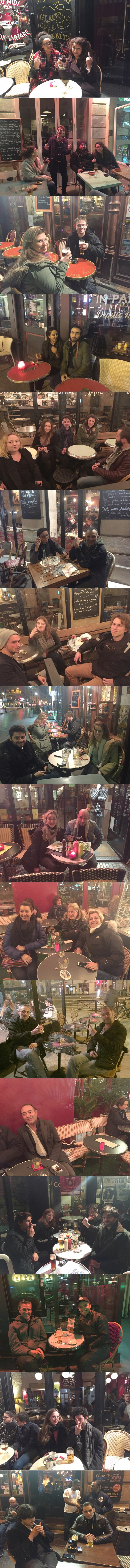 GALERIJA: Parižani dan nakon pokolja uživanjem u cugi pokazuju srednjaka nasilju