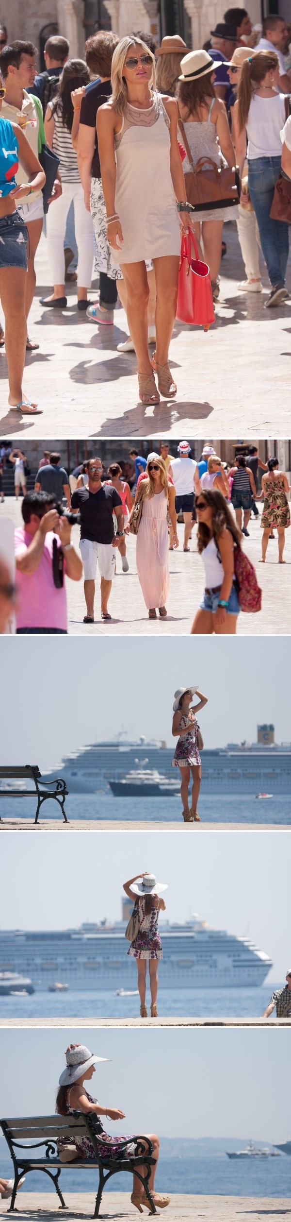 Dubrovnik: Lijepe žene prolaze kroz grad...