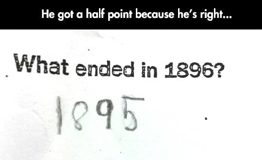 Kako dobiti pola boda kad ništa ne znaš