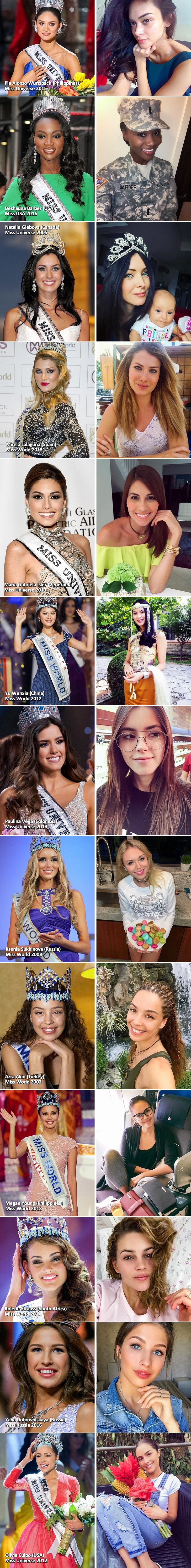 Missice i kraljice svijeta na pisti i u svakodnevnom životu