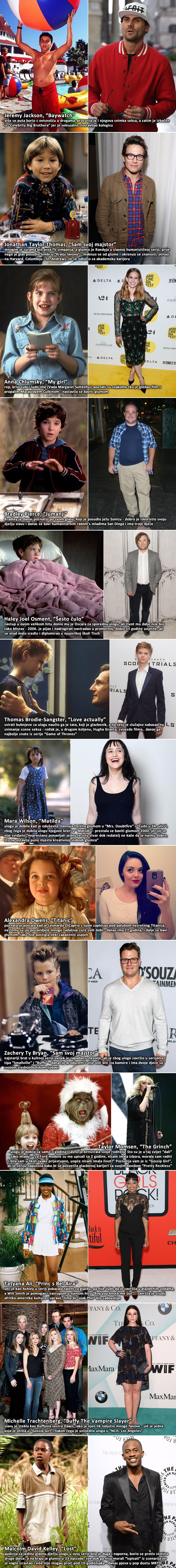 Dječje filmske zvijezde na koje smo potpuno zaboravili