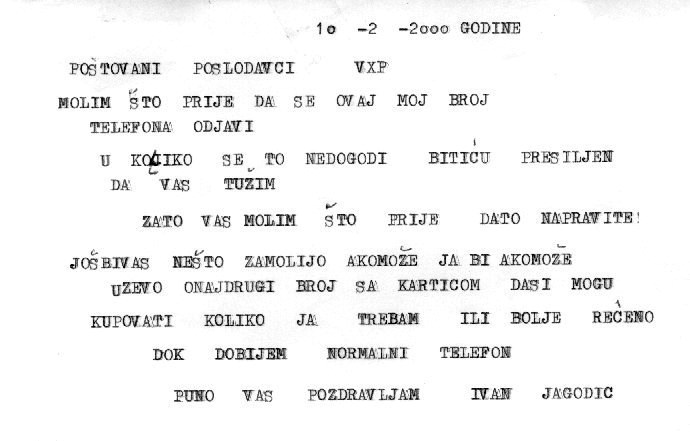 Elokventna molba tjera suze na oči