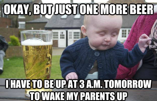 Mali partijaner zna kad je vrijeme za raspašoj