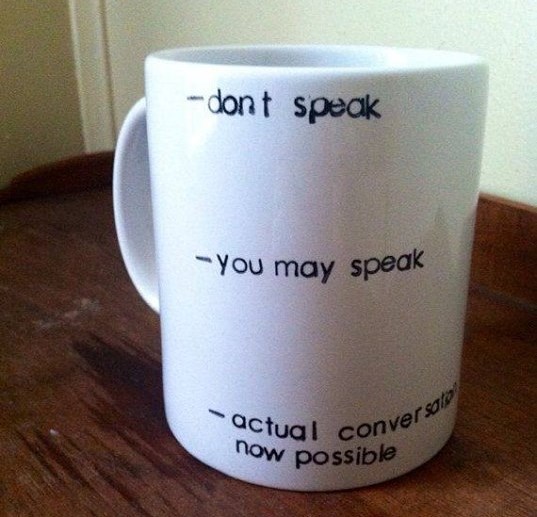 Prije prve kave vlada zakon šutnje