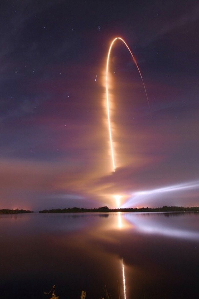 Prekrasni time-lapse noćnog lansiranja space shuttlea