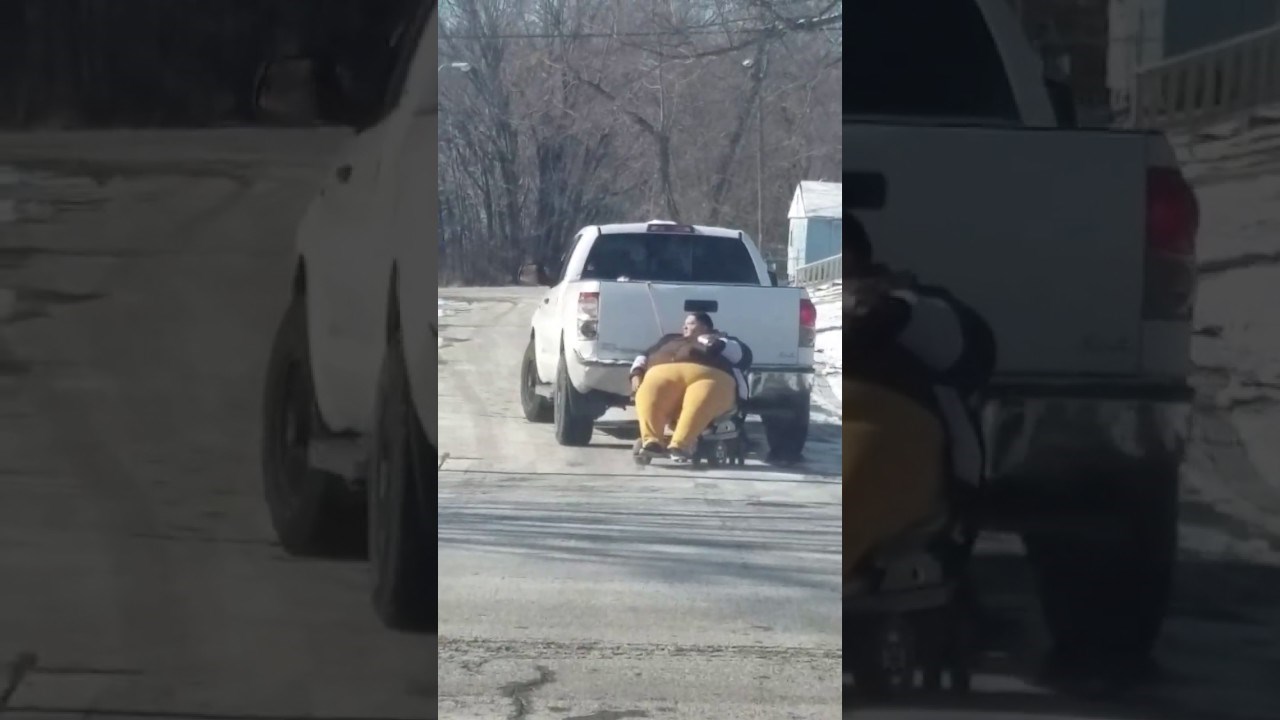 Ovo je moguće samo u SAD-u: Debeli Ameri su smislili novi način prijevoza!