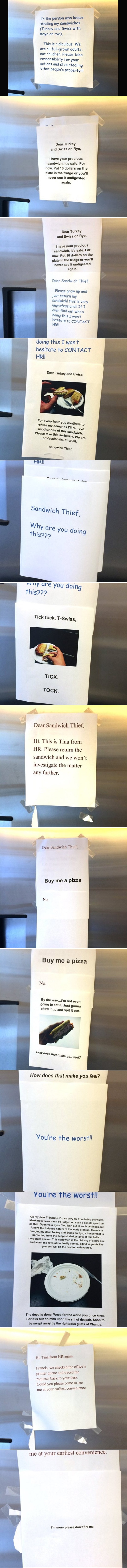 GALERIJA: Uredski ucjenjivač otima sendviče i prijeti im nožem, hoće li se izvući!?