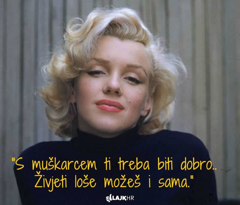 Kad Marylin priča, ti slušaš
