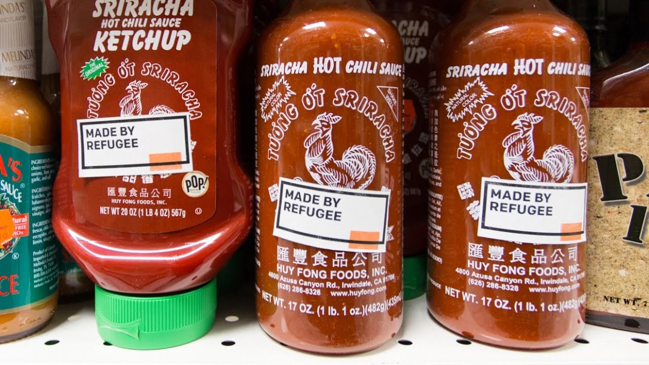 Lijepili su naljepnice na svakodnevne proizvode kako bi pokazali da neke od najdražih stvari potječu od izbjeglica