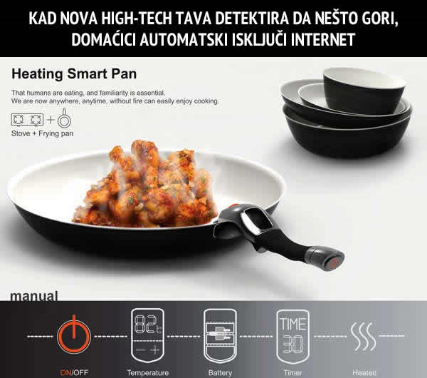 Kuharice manje surfaj da ti jelo ne zagori?