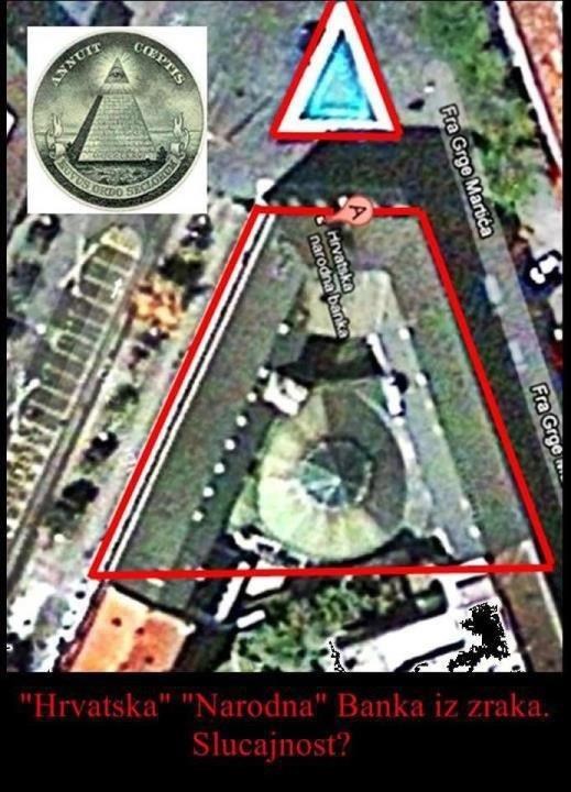 Hrvatska narodna banka je masonska piramida?