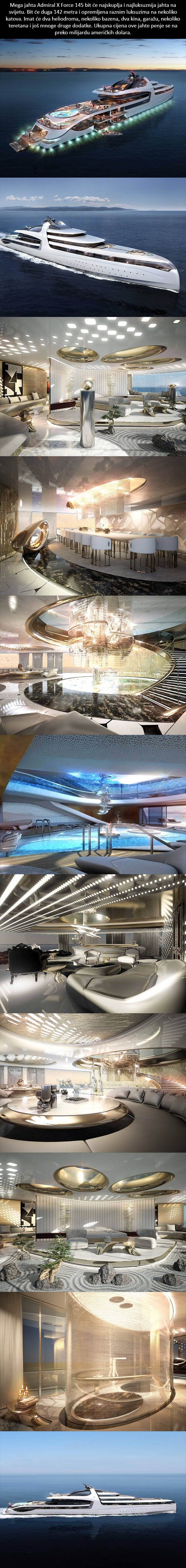 GALERIJA: Ova jahta će biti prava ploveća PALAČA!