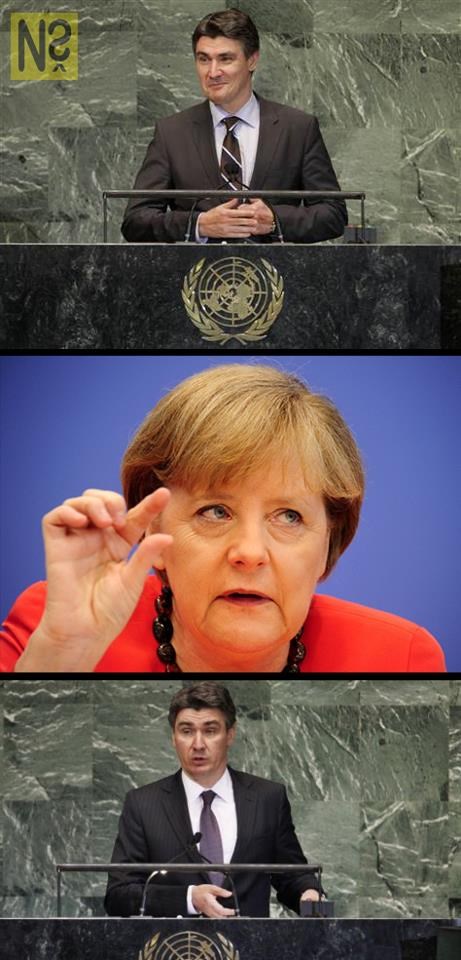 Merkelica ima veća muda od Milanovića?