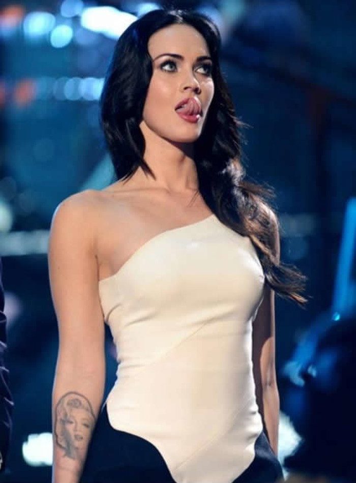 Megan Fox usred lizanja