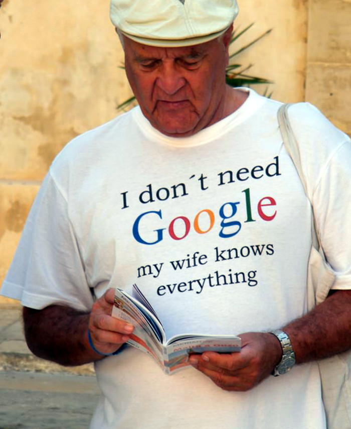 Zašto muškarcima ne treba Google?