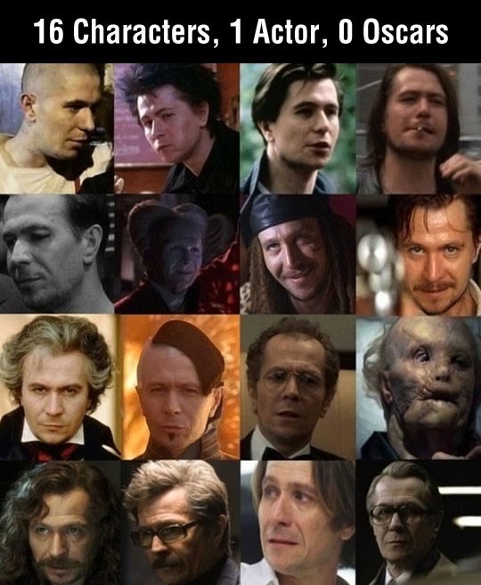 Je li moguće da Gary Oldman nema nijednog Oscara?
