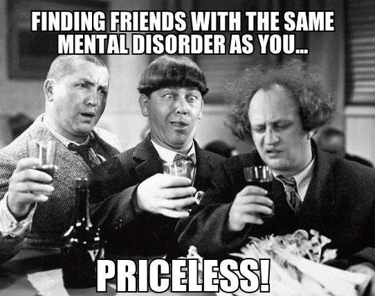 Teško je naći jednako poremećene frendove