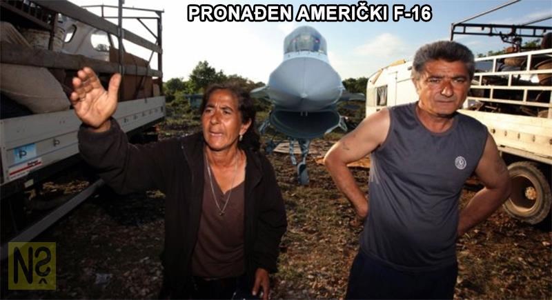 Pronađen američki F-16: Samo 5 kuna