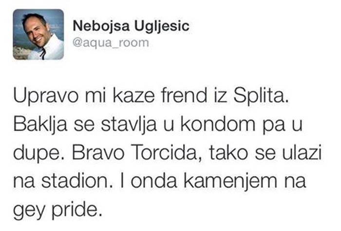Kako prošvercati baklju na stadion?