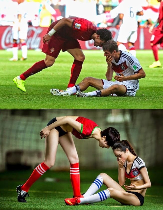 I faul je ljepši kad su cure upletene