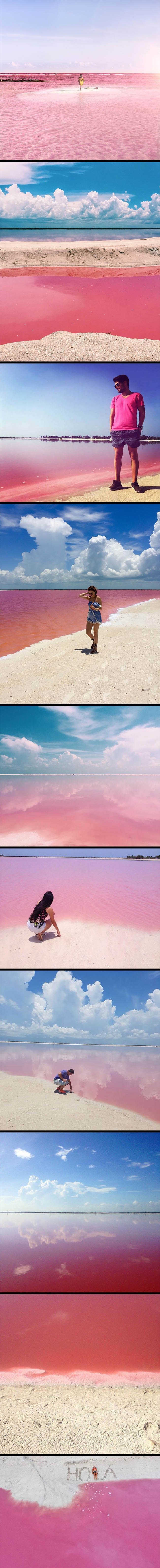 GALERIJA: Ova meksička ružičasta laguna izgleda zaista čarobno