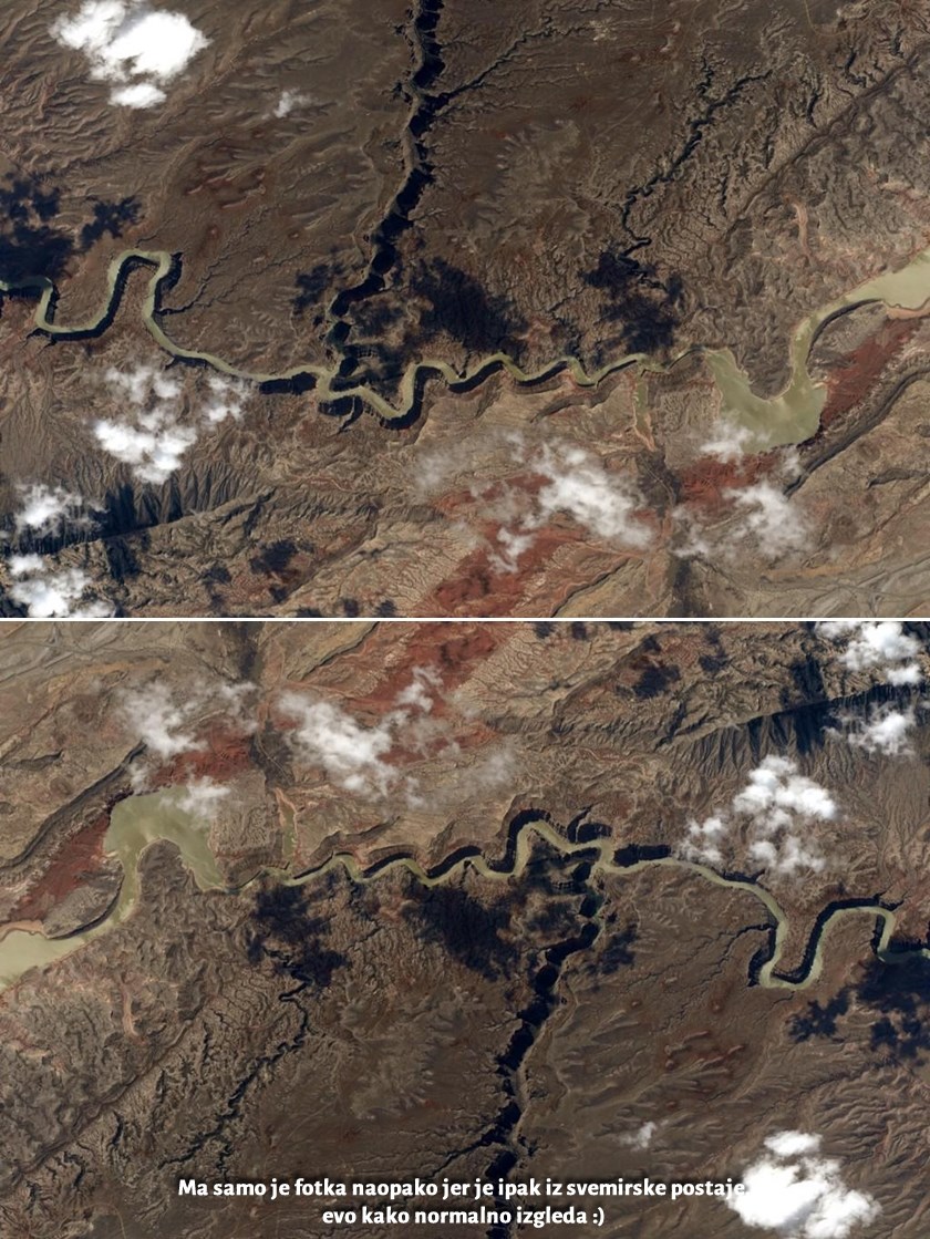 Kakva je ovo magija: Astronaut snimio rijeku koja pluta iznad zemlje?