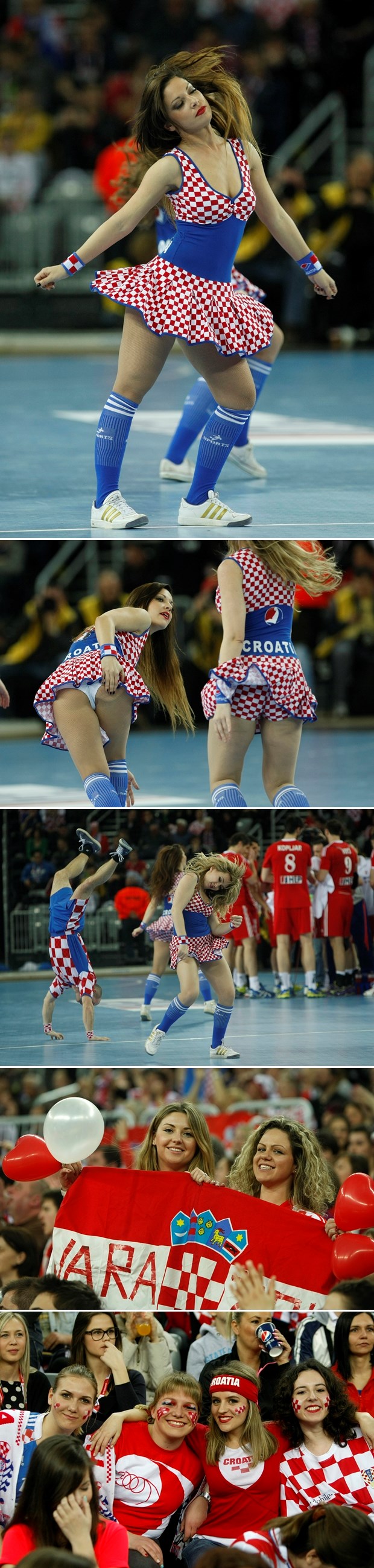 Ovako vatreno navijaju Hrvatice