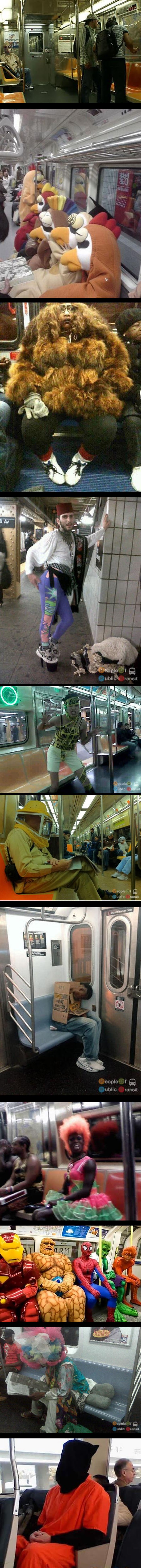 Biseri podzemne željeznice: Bizarne scene iz metroa