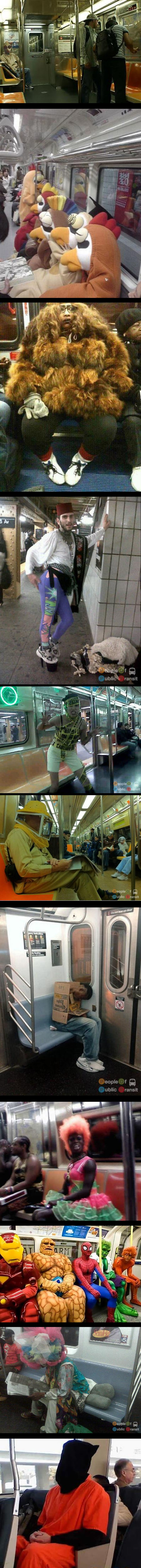Biseri podzemne željeznice: Bizarne scene iz metroa