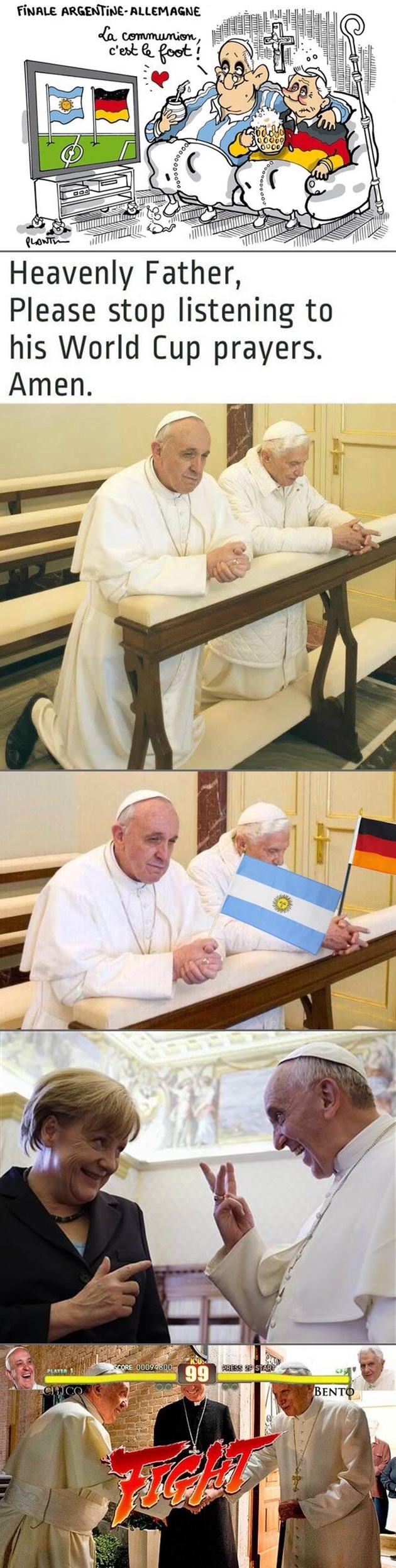 Obračun papa: Franjo protiv Benedikta - tko bolje moli!