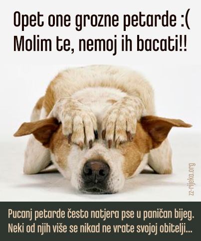 Ne bacaj petarde, misli malo i na druge