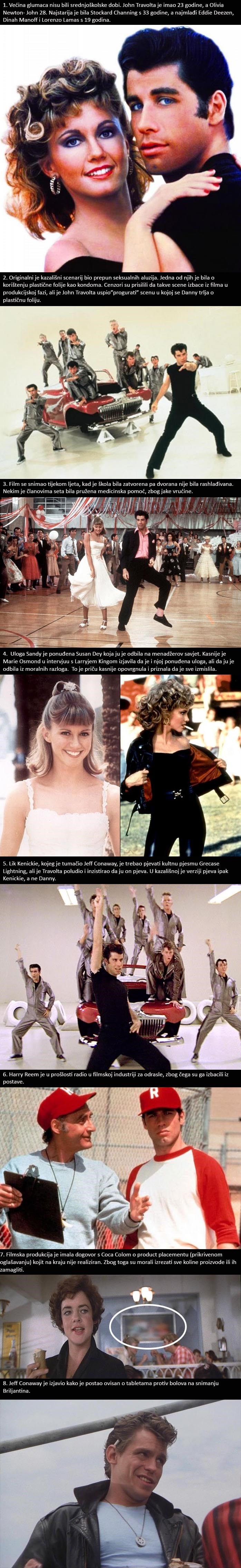 Briljantin: 8 zanimljivosti o kultnom mjuziklu