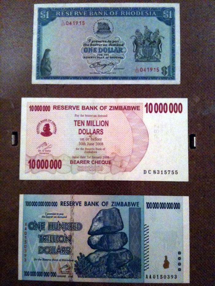 Zimbabve totalno ispalio s parama: Sto trilijuna dolara