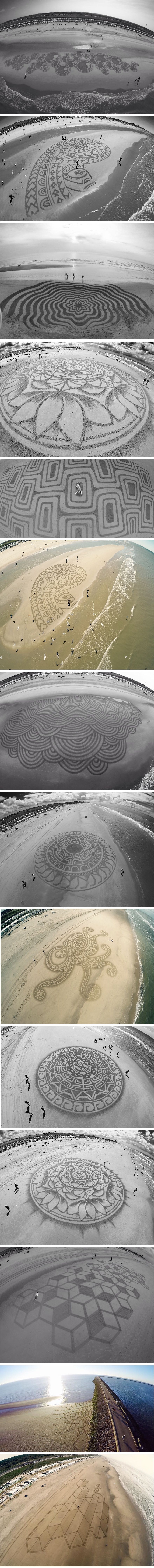 Crtanje po pijesku bio mu je hobi u djetinjstvu, no danas je to puno više