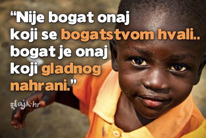 Pravo bogatstvo se ne nosi u torbi