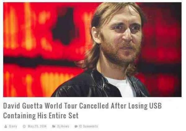 Guetta spušio USB i sad više ne zna "svirati"?