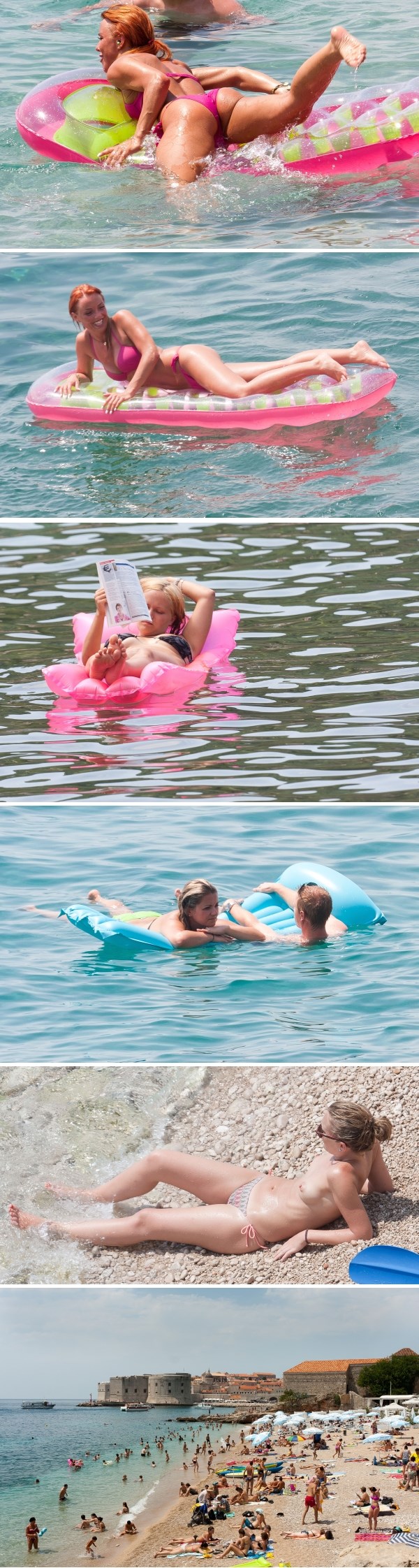 Ovako se u suncu i moru uživa u Dubrovniku