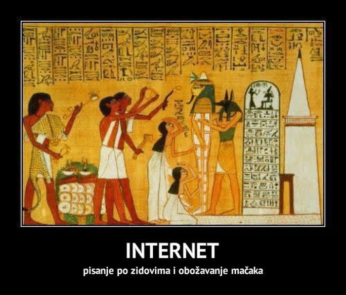 Povijest se ponavlja: Internet je preslika starog Egipta