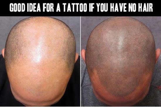 Nemaš kose - tetoviraj je