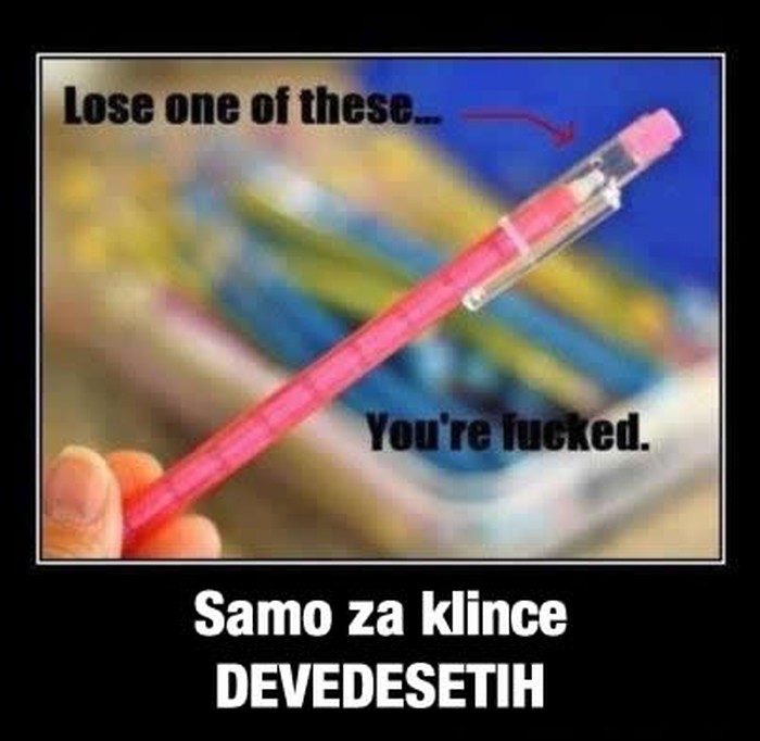 Klinci '90-ih: Sjećate se ovih kul olovki s nastavcima?