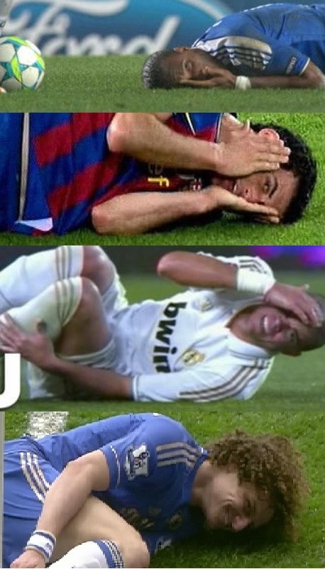 Nogometni majstori glume: Kao boli, a škicaju na suca!