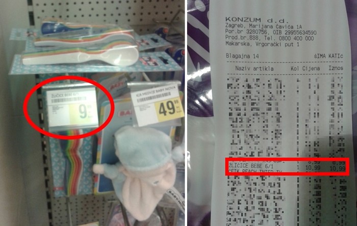 Kako Konzum potkrada kupce