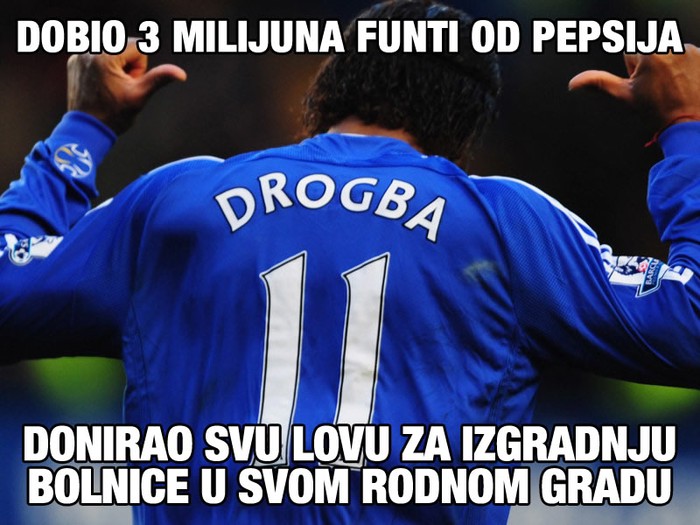 Nogometaši bi se malo mogli ugledati na ovog lika