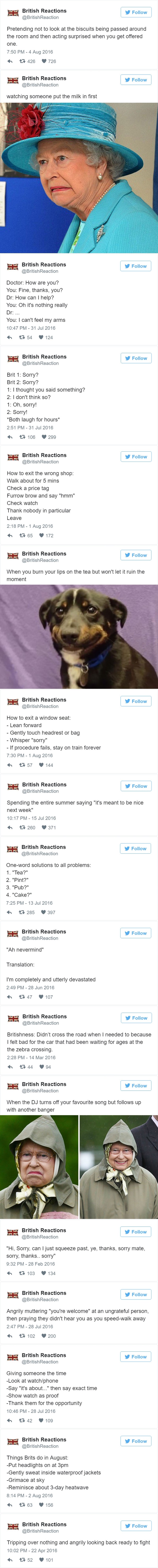 Ako se pronalazite u ovim tweetovima, možda ste rođeni Britanac!