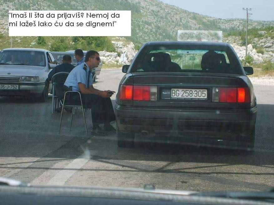 Na crnogorskoj granici..