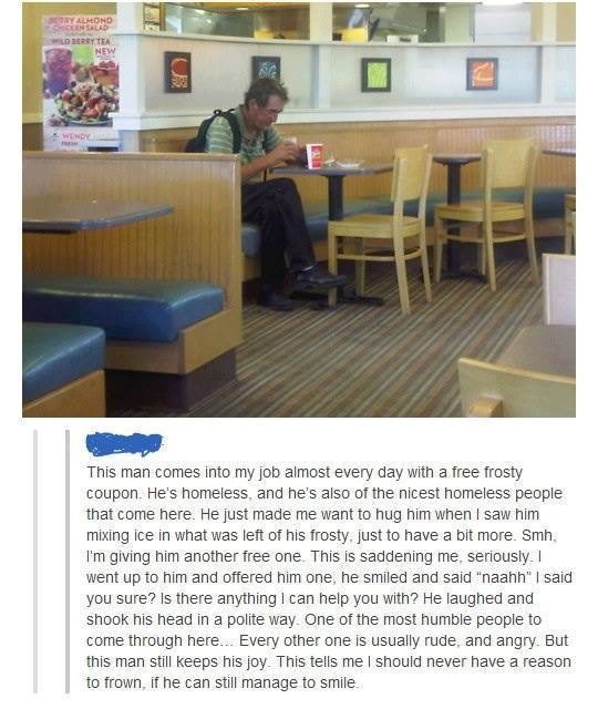 Nema ništa, a opet je sretan