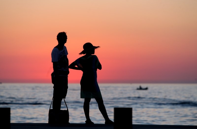 Romantični suton u Zadru