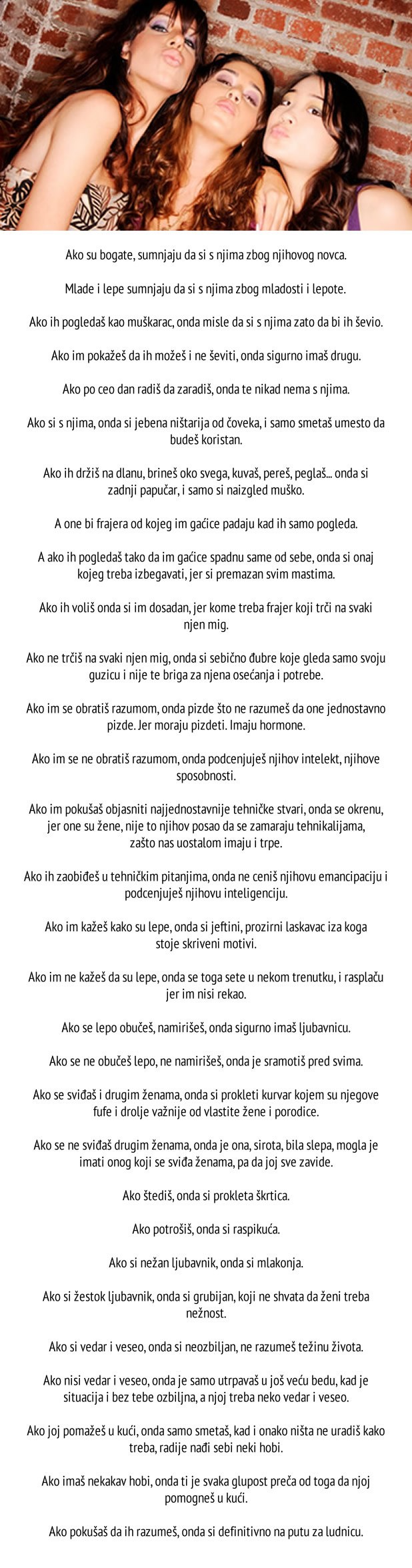 Što ženama smeta kod muškaraca: Ultimativni vodič