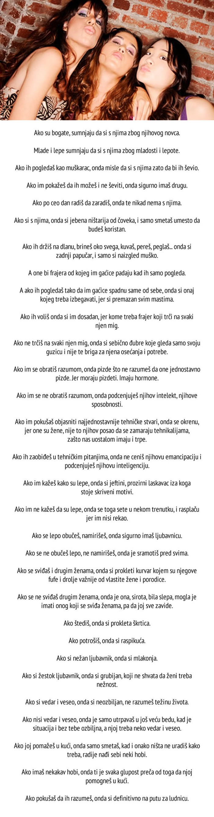Što ženama smeta kod muškaraca: Ultimativni vodič